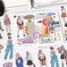 15 mixed romantic life girls sticker, Stickers, Scrapbooking, Junk journal, Diary planner stickers