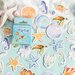 Deep sea realm decorative stickers, Stickers, Scrapbooking, Diary planner stickers