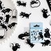 Little black cat stickers, Stickers, Animal stickers, Scrapbooking, Diary decoration stickers