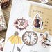 Old Diary Paper Stickers, Decorative stickers, Retro Paper Stickers, Diary Planner Stickers, Stickers box