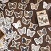 Vintage style butterfly stickers, Stickers, Scrapbooking, Diary planner embellishment