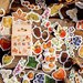 Autumn fallen leaves plant stickers, Stickers, Scrapbooking, Diary planner stickers