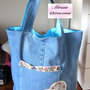                                                     Borsa jeans  capiente   