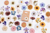 Flower poem stickers, Flower stickers, Scrapbooking, Diary planner stickers