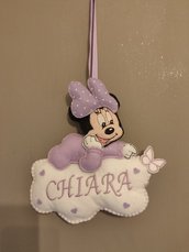 Fiocco nascita Minnie