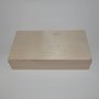 Scatola rettangolare in legno di faggio cm 25x14x8,5