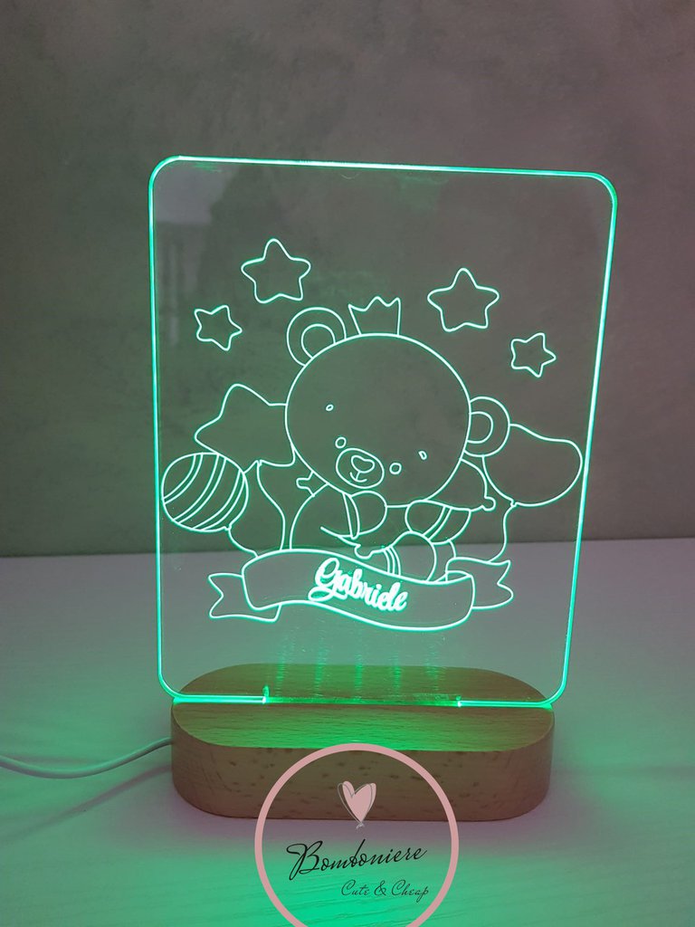 Base Luminosa LED Rotante Per Sfere Di Cristallo - Espositore Multicolore Con Touch - Foto 2