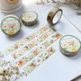 Washi tape wild flower, Washi tape, Bullet journal, Flower decoration, Scrapbooking