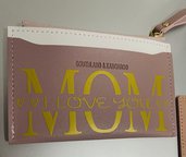 Portafoglio donna con scritta “I LOVE YOU MOM” 
