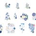 18 mixed pack Vintage character series sticker, Stickers, Diary planner decorative stickers, Scrapbooking