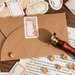 18 mixed pack Vintage flower language labels stickers, Stickers, Labels stickers, Scrapbooking, Junk journal