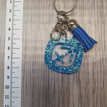 Portachiavi personalizzato con segno zodiacal - Italia