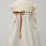 Vestito neonata realizzato a mano