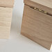 Scatola in legno massello cm 7x6x6