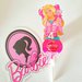 Chupa chups personalizzati Barbie Ken regalini fine festa compleanno
