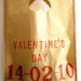 Set di 5 borsette di carta, porta regali di San Valentino o bomboniere per matrimonio eco chic  SPESE SPEDIZIONE GRATIS