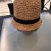 Cappellino alla "pescatora" fatto ad uncinetto in rafia naturale