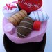 Round cake - choco strawberry