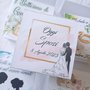 Scatolina porta confetti con grafica interamente personalizzabile personalizzato matrimonio nozze