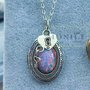 Cuore chiave, collana locket porta foto