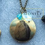 Collana Amen Medaglia Madonna di Fatima dorata | Gioielli Paladini