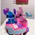 Torta scenografica Stitch e Angel personalizzata 