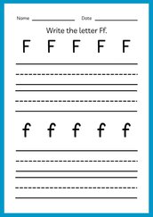 Scuola primaria -Alfabeto dalla F alla J-