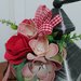 Lanterna misshobby Pizzi e Merletti arredo casa decorazione interni fiori artificiali fatti a mano accessori 