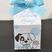 Scatolina scatola carica 101 zampetta Disne y battesimo nascita compleanno cane cagnolino dalmata