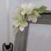 Cornice portafoto misshobby portaritratto in legno arredo decorazione casa fiori artificiali regalo Pizzi e Merletti 