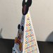 Scatolina topolino triangolo piramide confetti bigliettino segnaposto primo compleanno Mickey mouse 