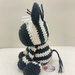 Zebra in amigurumi 