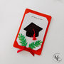 Biglietti regalo con cappello di Laurea bianco | Cotton Card Collection