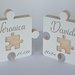 scritta nome personalizzata, coppia porta fedi nuziale, cuscino puzzle in legno per decorazione matrimonio e cerimonie