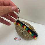 Portachiavi Coffa siciliana all'uncinetto Donna Accessori su 