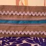 Pochette di Juta azzurro summer