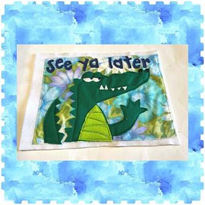 🐊"L’alligatore”🐊Quiet Book-Libro Sensoriale 🐊"L’alligatore”🐊Quiet Book-Libro Sensoriale