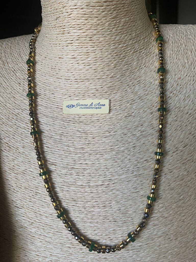 Collane Con Ematite | Alta Qualità Artigianale Italiana - Fiori - Foto 10