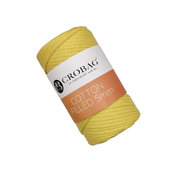 Cotton Filled - Cordino Imbottito Di Cotone Da 5 Mm. In Gomitolo Da 400 Gr. - GIALLO CHIARO