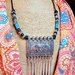 Collana di cuoio "Ganesh Ritual" con pendente indiano