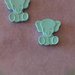 Elefantini colorati  in polvere di ceramica