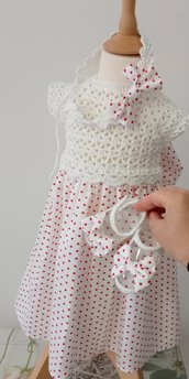 Vestito bambina fatto a mano 