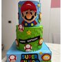 Torta Super Mario alta 50 cm