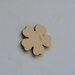 20 miniature in legno forma fiore fatte a mano decoupage bomboniere cm 3 feste cerimonie oggetto decoro