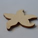 20 sagome artigianato legno fatto a mano decoro stella marina decoupage bomboniera  cm 5