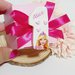 Bomboniera primo compleanno bimba Barbie numero uno calamita magnete festa torta segnaposto scatola confetti caramelle 