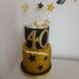 Torta scenografica compleanno 40 anni