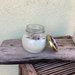 candela con cera di soia