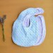 bavaglini bavetta neonato personalizzato fatto a mano