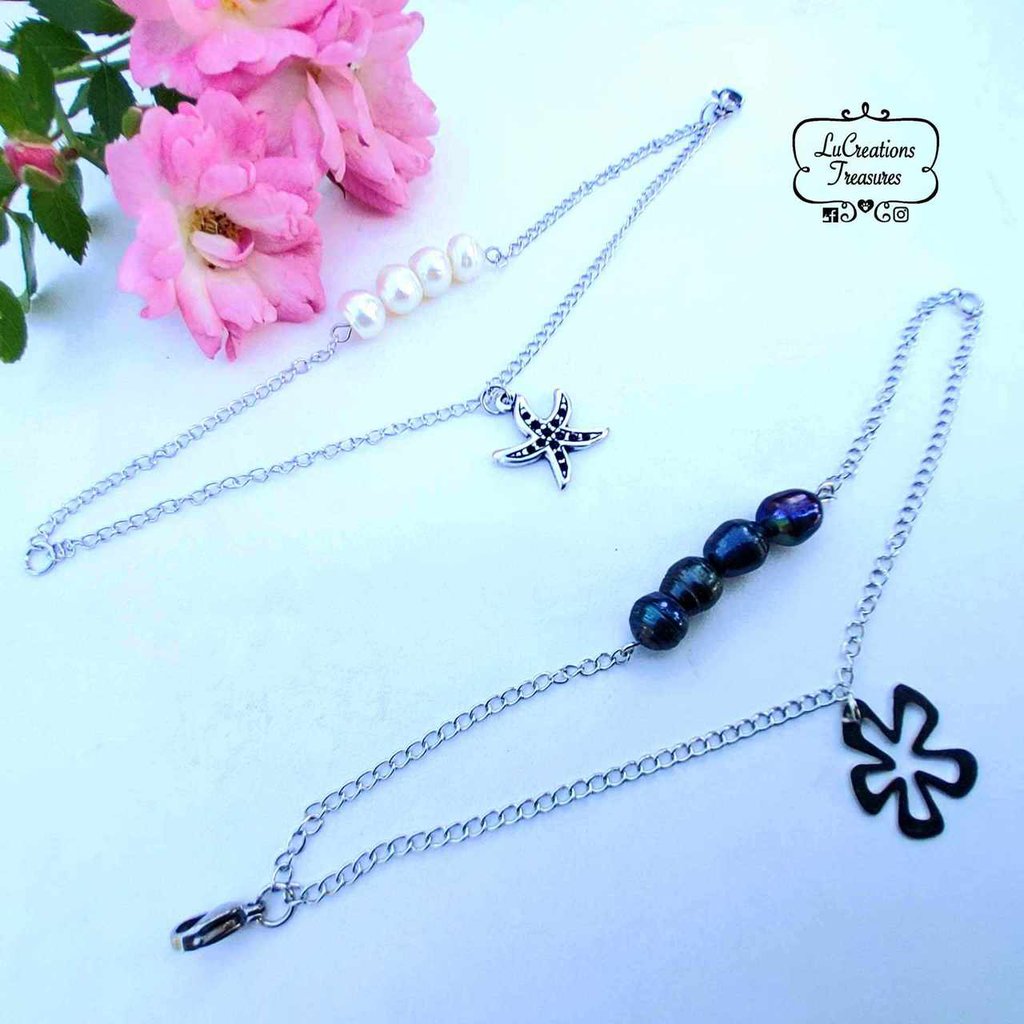 Bracciali di perle da Donna in Acciaio inox